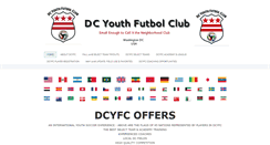 Desktop Screenshot of dcyouthfutbolclub.org